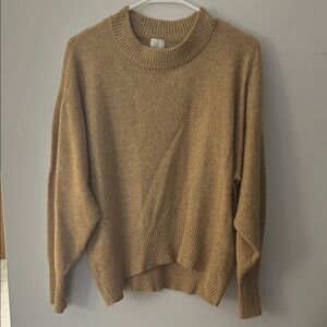 Oversized Tan Sweater